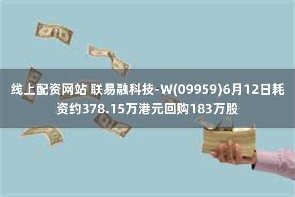 线上配资网站 联易融科技-W(09959)6月12日耗资约378.15万港元回购183万股