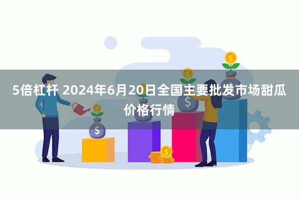 5倍杠杆 2024年6月20日全国主要批发市场甜瓜价格行情