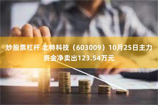 炒股票杠杆 北特科技（603009）10月25日主力资金净卖出123.54万元